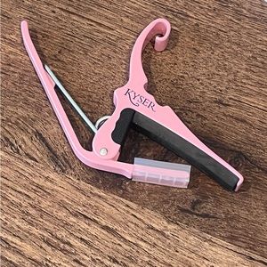 Pink Guitar Capo
